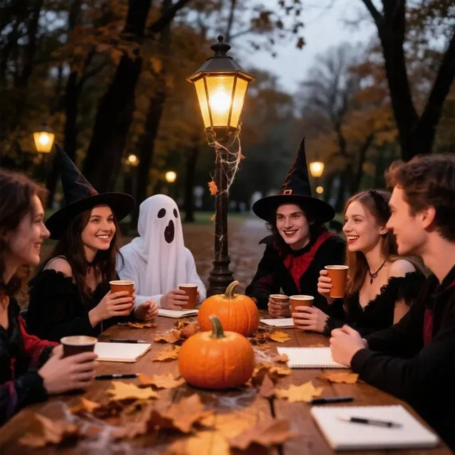 Афиша события: 🧙️ Разговорный клуб на Хэллоуин: “Trick or Talk!” 🧙️